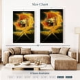 thumbnail image 4 of Elephant Stock The Ancient Of Days Wall Art - Vertical Canvas Wall Art - Living Room Wall Decor - People Canvas - Black And Orange Decor By William Blake - 32" x 48", 4 of 8