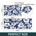 thumbnail image 7 of Pioneer Flower Floral Print Pattern Kitchen Rugs Sets Of 2,Anti Fatigue Kitchen Mat Rugs Non Slip Washable,Decorative Kitchen Floor Mats for Kitchen,Sink,Laundry,17"x30"+17"x47", 7 of 7