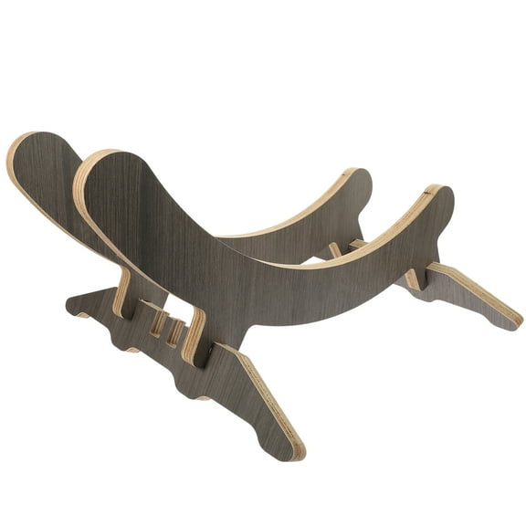 Wooden Bike Floor Stand - Adjustable Freestanding Rack