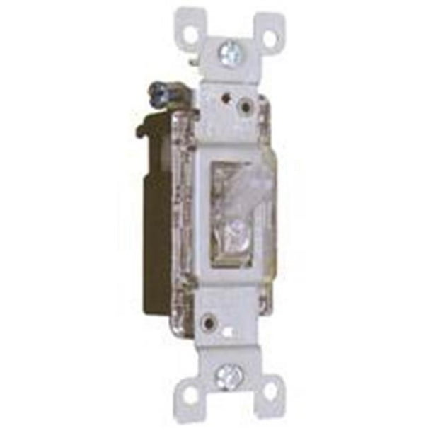 Morris Products 82046 Lighted Quiet Switch 3 Way 15A120V