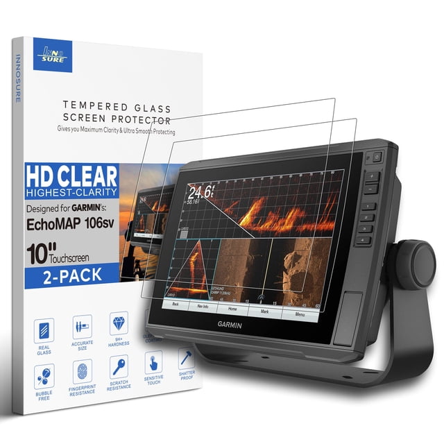 Protector de pantalla INNOSURE de cristal templado Garmin echoMAP 10"