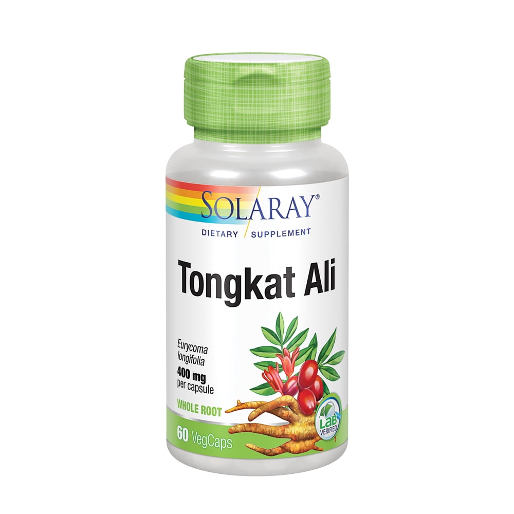 Solaray Tongkat Ali Root 400mg Traditional Support for Healthy Male