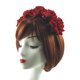 thumbnail image 3 of Diadema de rosas YUANXCMXG tono rojo, 3 of 5