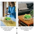thumbnail image 6 of FELTECHELECTR 1Pcs Golden Gilded Iron Fruit Storage Tray For Restaurant Use 22X17X10.5in, 6 of 7