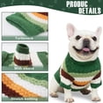 thumbnail image 2 of Jersey para perro KAROKU, clásico, cuello alto, a rayas, cálido, mediano, 2 of 7