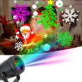 thumbnail image 3 of Luces de proyector de Navidad Sunnimix Lámpara LED Proyector 16 Patrones Giratoria, 3 of 8