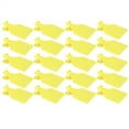 thumbnail image 4 of Juego de 20 etiquetas de identificación de ganado en blanco para cabras, ovejas, ganado vacuno, vacas y cerdos. Suministros agrícolas. L: 10 x 7,6 cm., 4 of 14