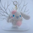 thumbnail image 1 of Venta al por mayor Pluh Toys Cinnamoroll llavero Kawaii muñeca juguetes lindos dibujos animados de animales Anime colgante mochila accesorios llavero, 1 of 4