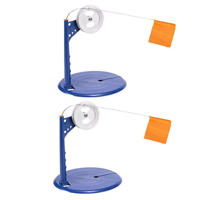 Kit de Pêche sur Glace d'Hiver Facile à Utiliser Drapeau de Pêche sur Glace Plaque de Base Ronde Légère Portable avec Frein pour Pêche sur Glace en Plein Air