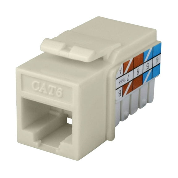Construct Pro Cable Connector Type: Cat 6 Keystone Jack (Almond) Manufactured by Skywalker