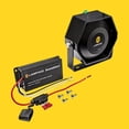 thumbnail image 2 of LAMPHUS SoundAlert - Kit de amplificador de bocina de aire de policía de 100 W [altavoz delgado de 1, 2 of 9