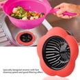 thumbnail image 1 of Colador de lavabo, colador de fregadero de lavabo de plástico en forma de flor, diseño aerodinámico, 1 of 10