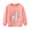 Pink, variant on YDFCWXW Girls Cotton Crewneck Graphic Sweatshirt Long Sleeve Pullover Tops for Toddler Kids (Pink, 3-4 Years)