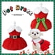 thumbnail image 2 of Ropa de Navidad para perros, vestido para cachorros pequeños, cintura con lazo, disfraz para mascotas, vestido de princesa para fiesta de Navidad, falda para cachorros, 2 of 4