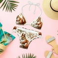 thumbnail image 6 of Squirrel Detachable Sponge Adjustable Strap Bikini Set Two-Pack Swim Suits - Ideal for Beach and Pool Scenes, 6 of 6