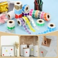 thumbnail image 7 of Uxcell 1 Inch Circle Dot Stickers Color Coding Labels for Organizing and Gift Wrapping Silver 1 Roll 1000 Pcs/Roll, 7 of 7