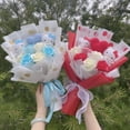 thumbnail image 4 of Cartoon Hello Kitty Plush Bouquet Plush Doll Toy Kids Toys Stuffedn Animals Christmas Valentine Graduation Birthday Gifts, 4 of 5