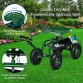 thumbnail image 3 of Spaco Heavy Duty Garden Cart with Tool Tray and 360 Swivel Seat, Outdoor Tools for Garden, Garden Care Tools, 3 of 11