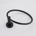 thumbnail image 4 of 1pc Wall Mounted Towel Rack, Stainless Steel Metal Wall Mounted Towel Ring, Simple and Practical, for Bathroom and Kitchen, 4 of 4