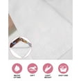 thumbnail image 6 of Spring Botanical Kitchen Dish Towels for Drying Dishes Set of 2, Farmhouse Black Plaid Brown Wooden Grain Waffle Weave Microfiber Hand Tea Bathroom Towels Quick Dry & Absorbent Towel 12x12, 6 of 7