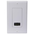 thumbnail image 1 of DH200 HDMI Single Wall Plate, 1 of 1
