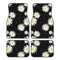 thumbnail image 1 of Balery Daisies Flowers Juego de 4 Alfombrillas para Auto, Revestimientos de Caucho Resistente, Diseño Antideslizante, 1 of 7