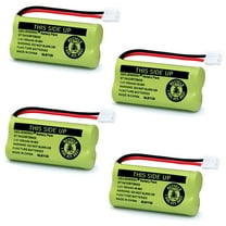 QBLPOWER 4-Pack AAAX2 2.4V Phone Battery for Uniden BT184342 BT284342 BT18433 BT28433 BT-1018 BT-6010 BT-1011 BT-8001 BT8000 Cordless Telephone Battery