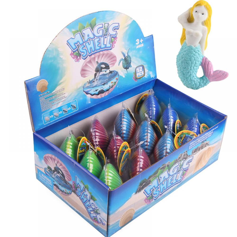 Growing Mermaid Girls Hatching Water Shell Childrens Party Bag 