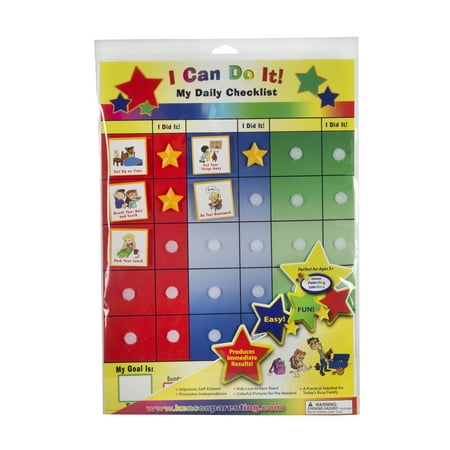 UPC: 0804879557722 | Kenson Kids ?I Can Do It? Daily Checklist ? Perfect for Ages 3-10