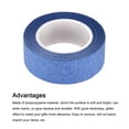 thumbnail image 4 of Uxcell Glitter Tape, Decorative Craft Tape Self Adhesive Stick 1.5cmx10m Deep Blue 3Pack, 4 of 5