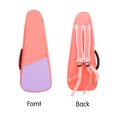 thumbnail image 3 of Waterproof Oxford Fabric 23-inch Ukulele/Small Guitar Case - Padded Double-Shoulder Backpack for Musical Instruments, Available in Dark Green, Light Green, Pink, Yellow, 3 of 6