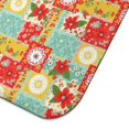 thumbnail image 5 of Pioneer Flower Floral Print Pattern Kitchen Dish Drying Mat 1 Pack, Ultra Absorbent Microfiber Drainer Mat, 16"x18", 5 of 6