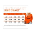 thumbnail image 3 of TIYOMI Plus Size Halloween Long Sleeve Orange Tops For Women 3X Graphic Grimace Pumpkin Shirts V Neck Tee Early Spring Fall Winter Pullover 3XL 20W 22W, 3 of 3