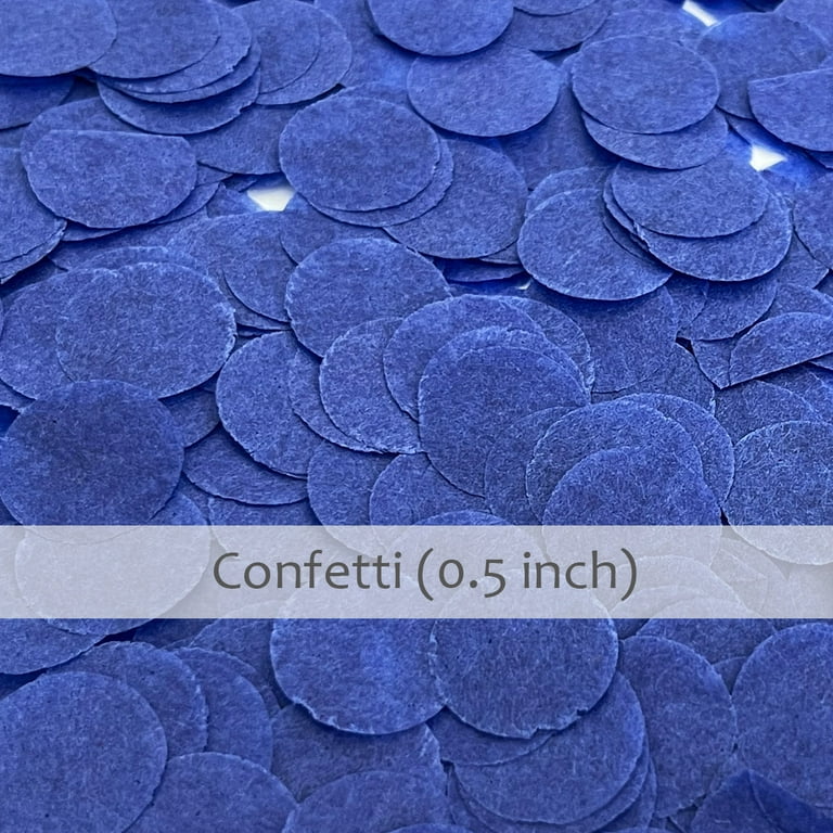 Wrapables Round Tissue Paper Confetti 0.5 Circle Confetti