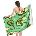thumbnail image 3 of Cute Funny Avocado Fruit Bath Towel Soft and Highly Absorbent for Adults, 3 of 7