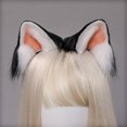 thumbnail image 5 of Animal Ears Cute Plush Cat Ears Barrette Headgear Disfraz de Halloween Accesorios para fiestas Adepaton BST2000881-4, 5 of 5