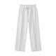 thumbnail image 4 of Ceisia Men's Solid Color Linen Blend Casual Pants with Elastic Drawstring Waist & Straight Leg White XXL Gifts, 4 of 9