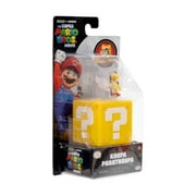 The Super Mario Bros. Movie 1.25 inch Mini Koopa Paratroopa Figure with Question Block