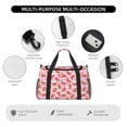 thumbnail image 4 of Bingfone Sweet Watermelon Print Travel Duffel Tote Bag,Waterproof Shoulder Weekender Bag For Women and Men Swim Sports Travel Gym Bag，Foldable and expandable bag Lightweight, 4 of 7