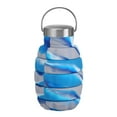 thumbnail image 4 of Floleo Collapsible Water Bottle, Reuseable BPA Free Silicone Foldable Water Bottles For Travel Gym Camping Hiking, Portable Leak Proof Sports Water Bottle, 4 of 7