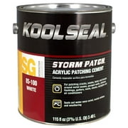 Kool Seal KS0085100-16 Instant Roof Patching Cement, White, 0.9 Gallon - Quantity 1
