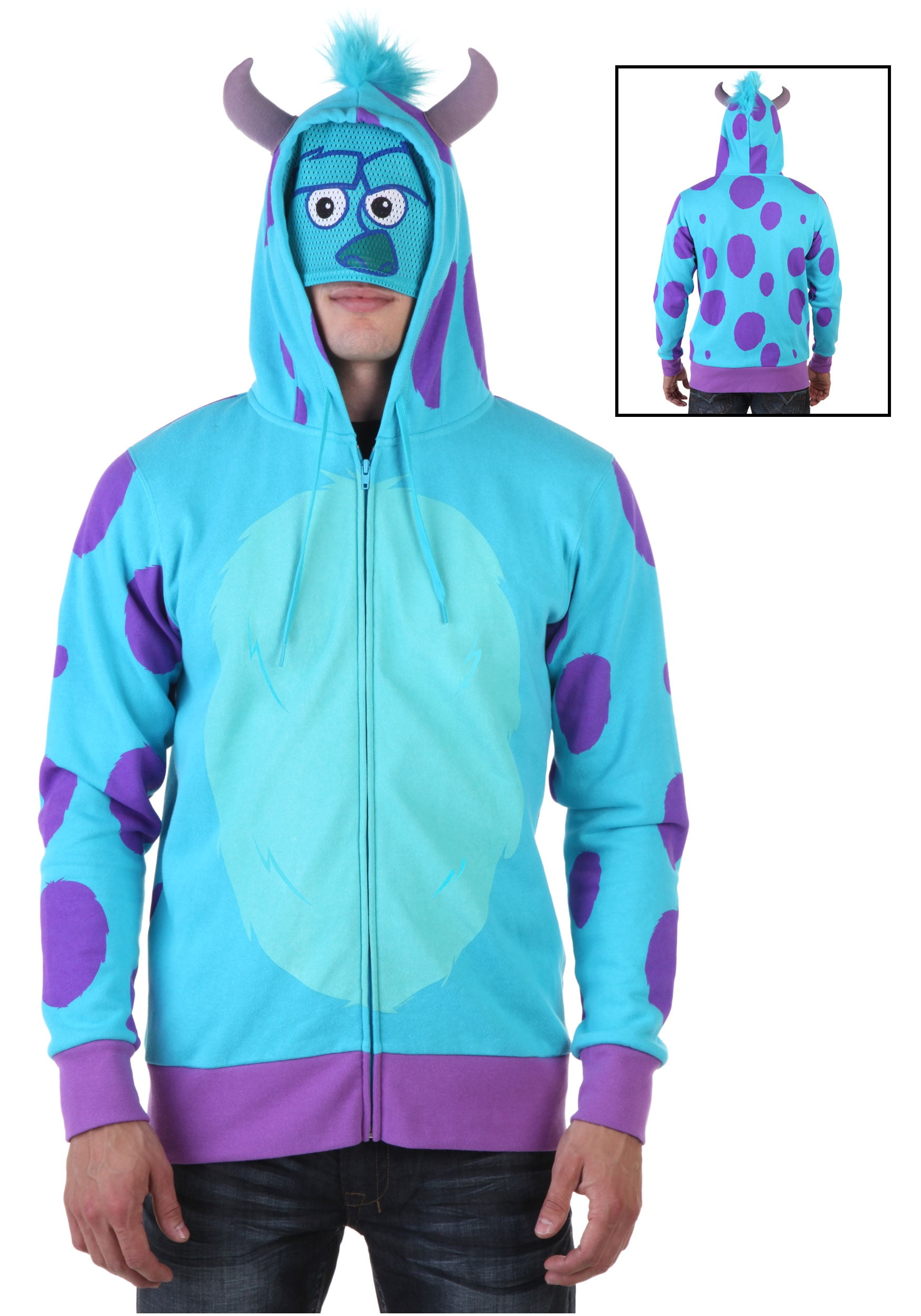 Monsters inc sulley hoodie Clearance
