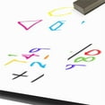 thumbnail image 4 of Correll 48" Octogonal Wood Markerboard-Dry Erase - Activity Table in Black/White, 4 of 7