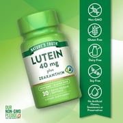 Lutein and Zeaxanthin 40 mg | 30 Softgels | For Men and Women | by Nature's Truth