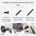 thumbnail image 6 of BZPIZ Home Flash Savings Stick Vacuums Strong Suction Hand Vacuums, Wet Dry Hand Held Vacuums Cleaner, Lightweight Mini Car Vacuums Cordless Rechargeable, Portable Vacuum, 6 of 9