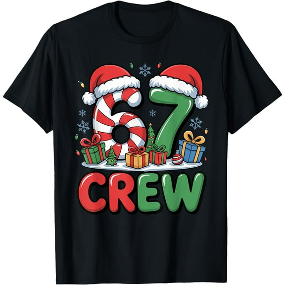 67 Meme Six Seven Funny Christmas Women Men T-Shirt tee