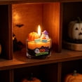 thumbnail image 4 of Clearance! Halloween Scented Candle, Cute Ghost Pumpkin Soy Wax Aromatherapy Candle, Decorative Halloween Candle in Glass Jar for Home Party Table Decor Gift, 4 of 5