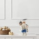 thumbnail image 1 of Standing Red Brown Clothes White Beard Santa Claus Back Gift Bag Christmas Home Scene Decoration Ornament, 1 of 6