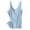 Light Blue, variant on Women's Tank Tops Women's V Neck Sleeveless Satin Tank Top Cycling Women Top Casual Summer Shirt 9 Little Year Creme Color