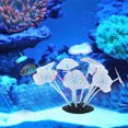 thumbnail image 3 of Adorno de planta de coral de silicona Adorno artificial brillante para acuario de pecera, Zhivalor 220782-3, 3 of 4